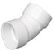 Charlotte Pipe And Foundry Charlotte Pipe Schedule 40 2 in. Hub X 2 in. D Hub PVC 45 Degree Elbow 1 pk PVC003211000 - alternate 1